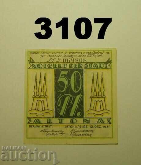 Altona 50 pfennig 1921 Germany