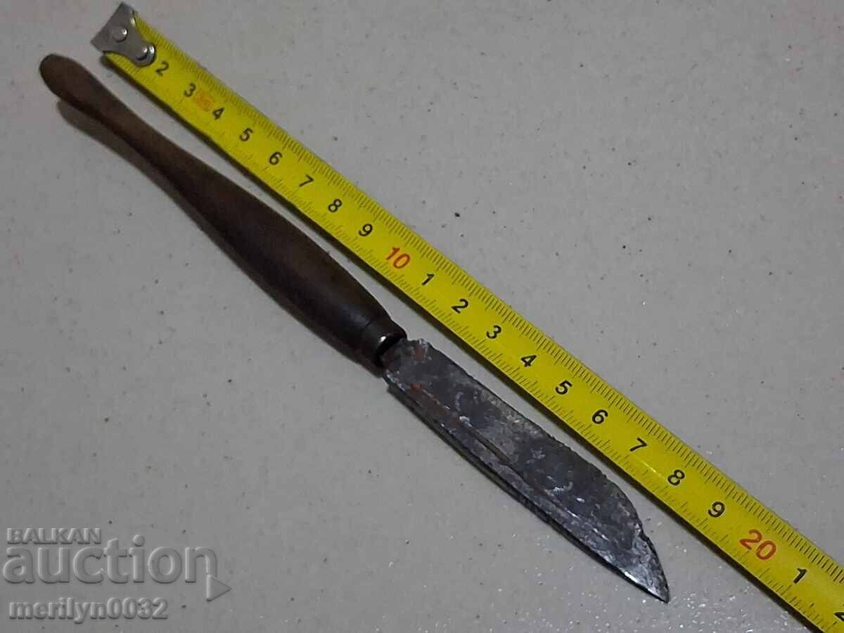 Old hand-forged scalpel-type knife - 5 Old hand-forged scalpel-type knife - 5