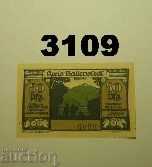 Ballenstedt 50 pfennig 1921 Γερμανία Ballenstedt 50 pfennig 1921 Γερμανία