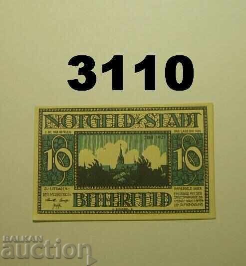 Bitterfeld 10 pfennig 1921 Германия Bitterfeld 10 pfennig 1921 Германия