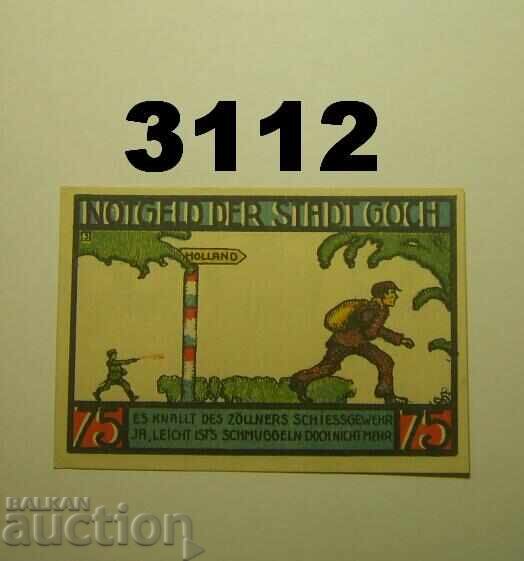 Goch 75 pfennig 1922 Germania cu preț 2.50 BGN | € 1.28