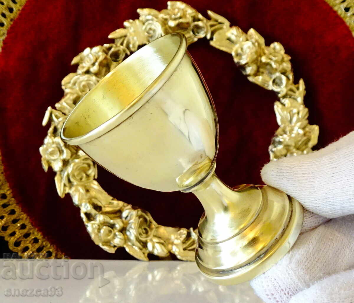 Κολονιάτα από ορείχαλκο για ρακή, σε βάση - 5