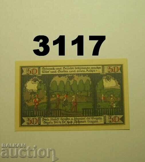 Ballenstedt 50 pfennig 1921 Германия с цена 2.00 лв. | € 1.02