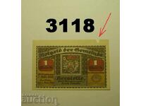 Herstelle 1 Mark 1921 Germany