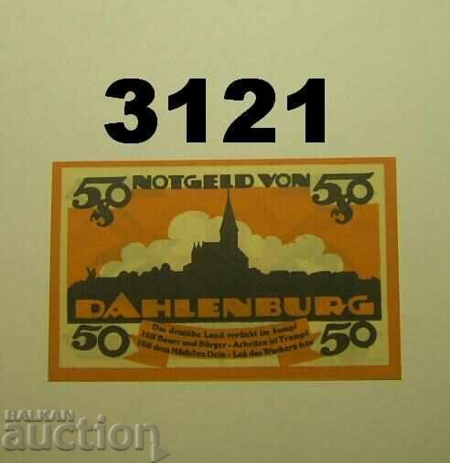 Dahlenburg 50 pfennig 1920 Германия с цена 2.00 лв. | € 1.02