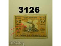 Όσναμπρικ 50 φεννίγκ 1921 Γερμανία