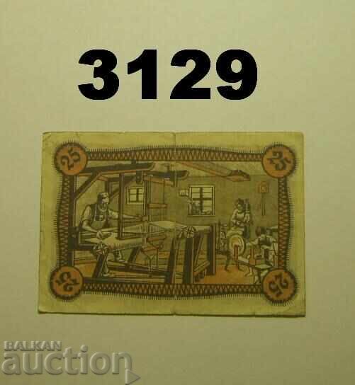 Reichenbach 25 pfennig 1921 Germania cu preț 1.00 BGN | € 0.51 Reichenbach 25 pfennig 1921 Germania cu preț 1.00 BGN | € 0.51