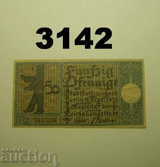 Berlin 50 pfennig 1921 Germania cu preț 0.50 BGN | € 0.26