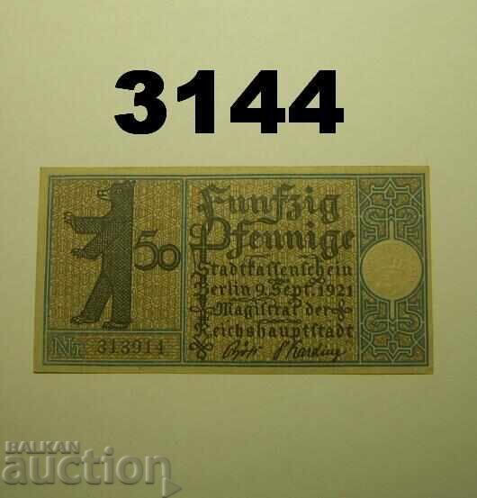 Βερολίνο 50 pfennig 1921 Γερμανία με τιμή 1.00 BGN | € 0.51