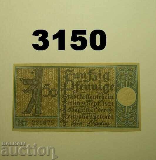Berlin 50 pfennig 1921 Германия с цена 1.00 лв. | € 0.51 Berlin 50 pfennig 1921 Германия с цена 1.00 лв. | € 0.51