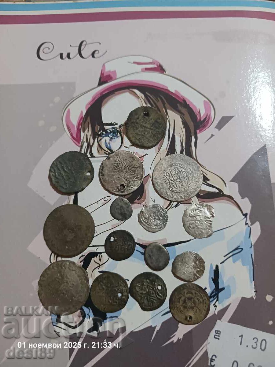 16 monede cu preț 7.60 BGN | € 3.89 16 monede cu preț 7.60 BGN | € 3.89