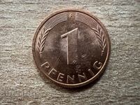 Γερμανία - 1 πφένιγκ (1991) - F