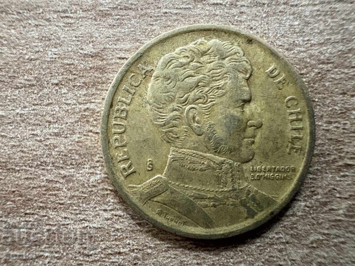 Chile - 10 pesos (1990) with price 0.55 BGN | € 0.28 Chile - 10 pesos (1990) with price 0.55 BGN | € 0.28