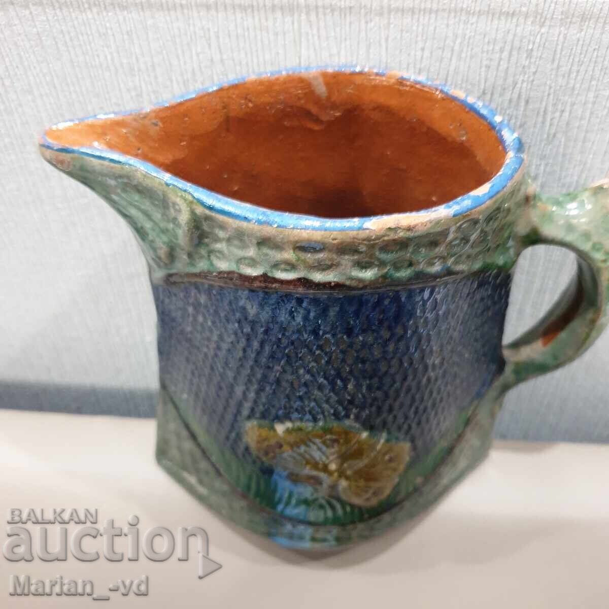 Стара керамична кана - 5