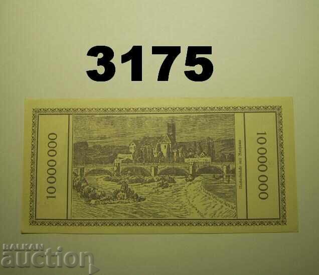 Λάουφεν 10 εκατομμύρια μάρκα 1923 Γερμανία με τιμή 28.00 BGN | € 14.32 Λάουφεν 10 εκατομμύρια μάρκα 1923 Γερμανία με τιμή 28.00 BGN | € 14.32