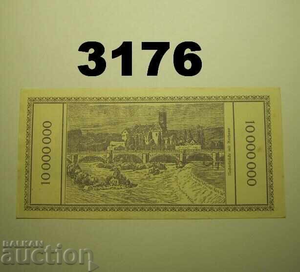 Λάουφεν 10 εκατομμύρια μάρκα 1923 Γερμανία με τιμή 20.00 BGN | € 10.23 Λάουφεν 10 εκατομμύρια μάρκα 1923 Γερμανία με τιμή 20.00 BGN | € 10.23