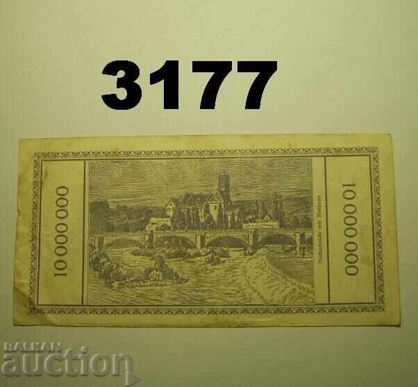 Λάουφεν 10 εκατομμύρια μάρκα 1923 Γερμανία με τιμή 4.00 BGN | € 2.05