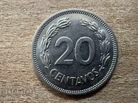 Еквадор - 20 сентавос (1974)