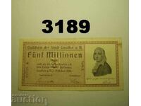 Lauffen 5 million mark 1923 Germany