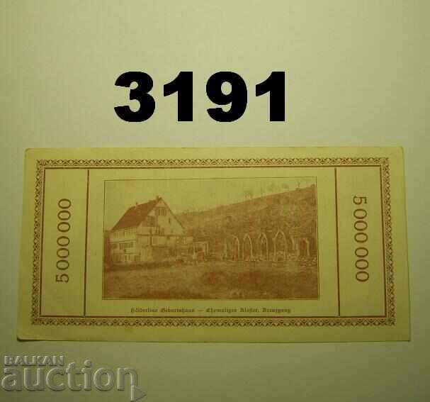 Lauffen 5 million mark 1923 Germany with price 12.00 BGN | € 6.14 Lauffen 5 million mark 1923 Germany with price 12.00 BGN | € 6.14