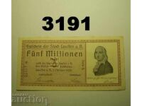 Lauffen 5 million mark 1923 Germany