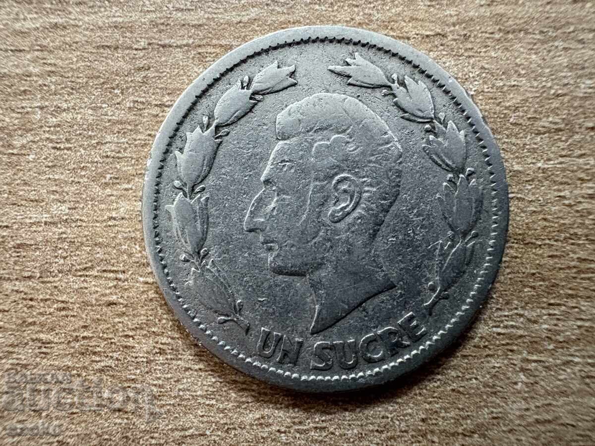 Ecuador - 1 sucre (1937) Ecuador - 1 sucre (1937)