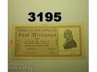 Lauffen 5 million mark 1923 Germany