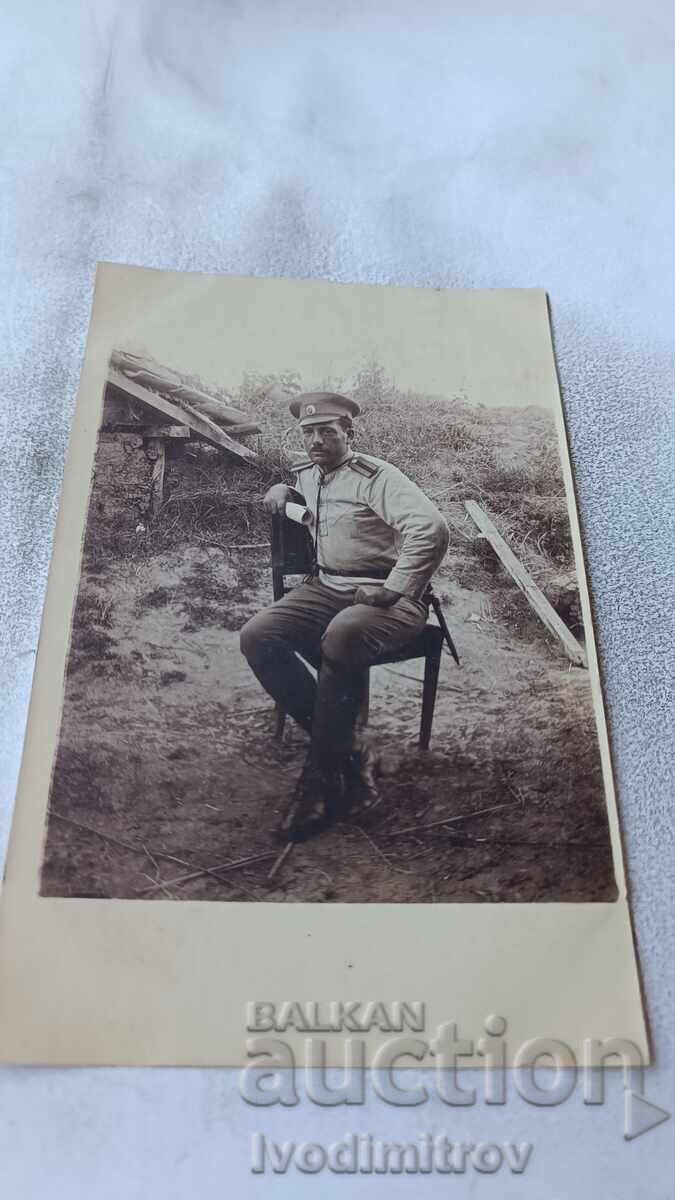 Φωτογραφία Αξιωματικού στο Μέτωπο, Νότιο Μέτωπο 1917, Α' Π.Π