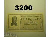 Lauffen 10 million mark 1923 Germany