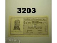 Lauffen 10 million mark 1923 Germany