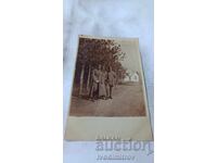 Photograph of Three Officers on the Front, WWI