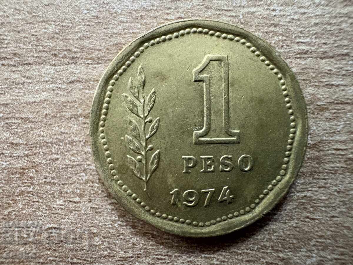 Аржентина - 1 песо (1974) Аржентина - 1 песо (1974)