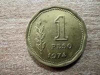 Аржентина - 1 песо (1974)