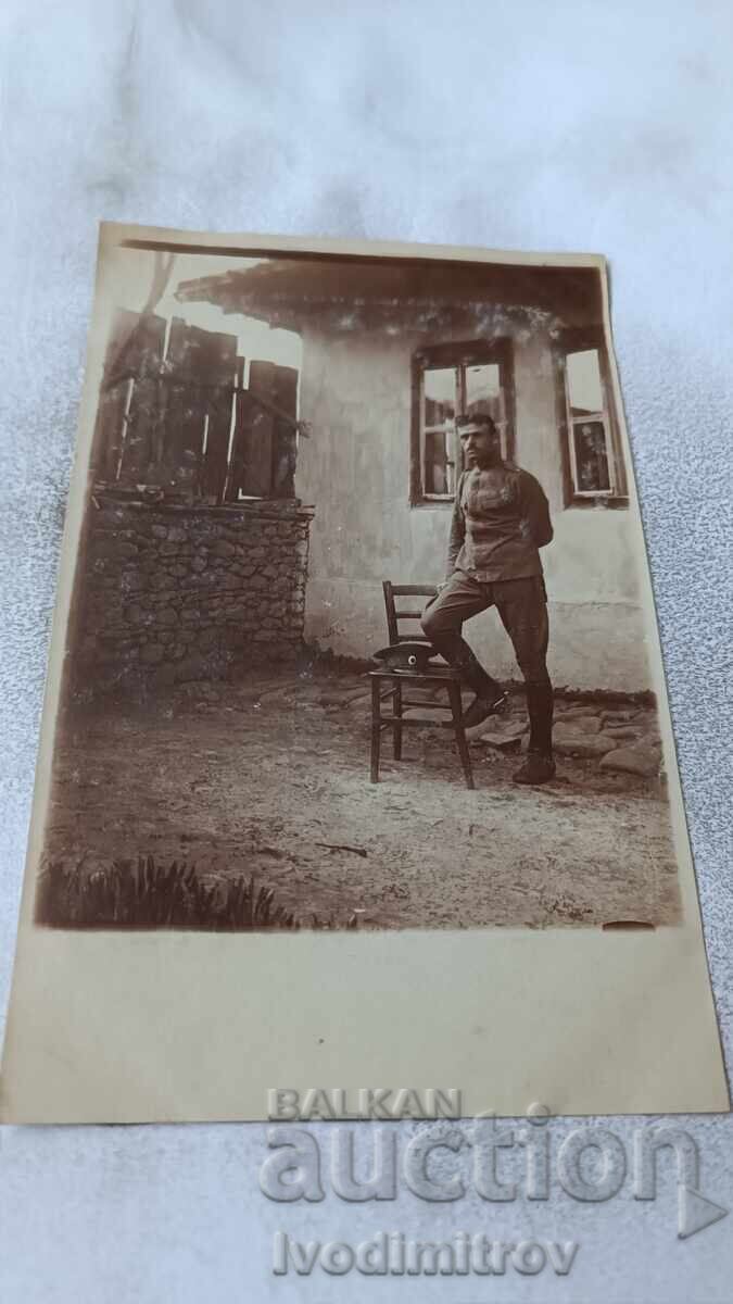 Φωτογραφία Αξιωματικού στο Μέτωπο Π.Π.Β