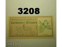 Lauffen 200 Million Mark 1923 Germany