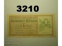 Lauffen 200 Million Mark 1923 Germany