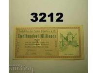 Lauffen 200 Million Mark 1923 Germany