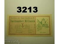 Lauffen 200 Million Mark 1923 Germany