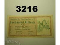 Lauffen 200 Million Mark 1923 Germany
