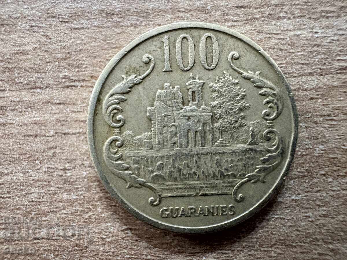 Paraguay - 100 guarani (1990) Paraguay - 100 guarani (1990)