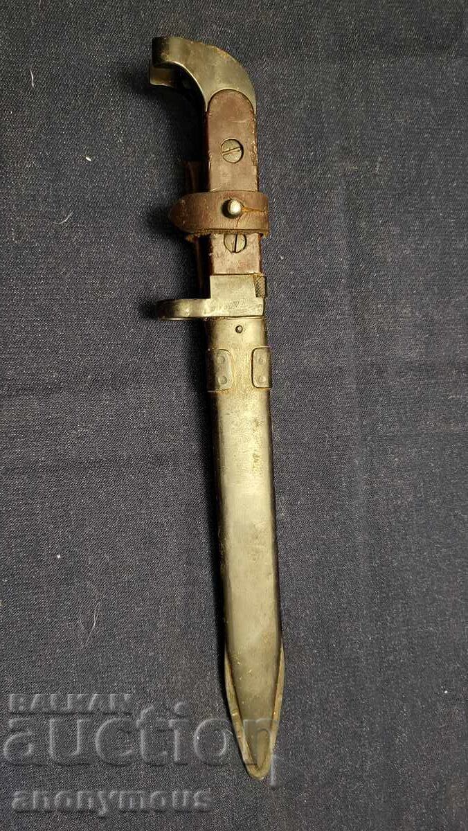 Bayonet, knife, kama for Kalashnikov AK-47 assault rifle, Russian production