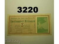 Lauffen 200 Million Mark 1923 Germany