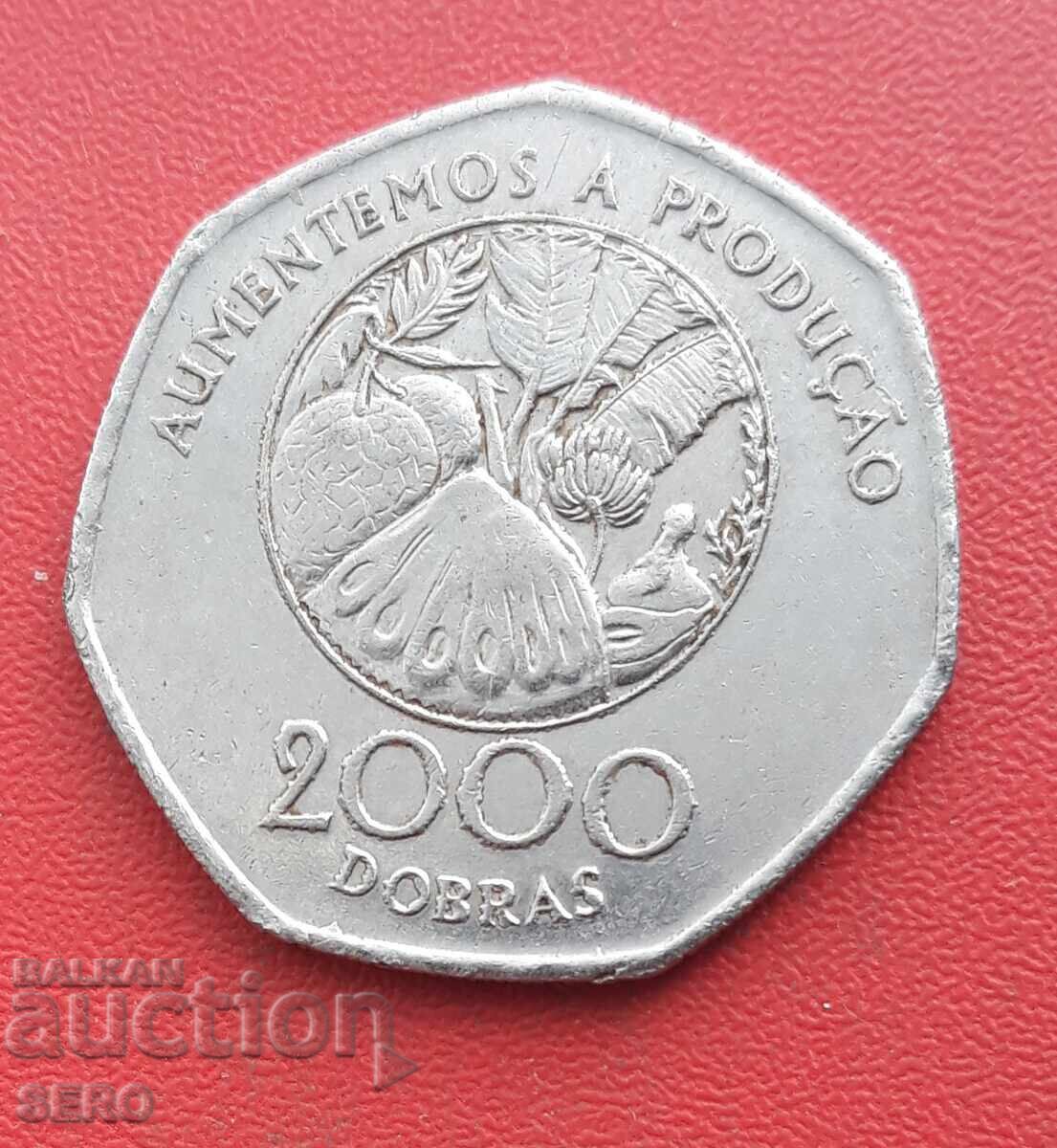 Sao Tome and Principe Islands-2000 dobras 1997 Sao Tome and Principe Islands-2000 dobras 1997