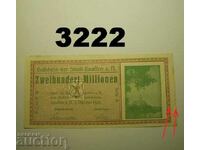 Lauffen 200 Million Mark 1923 Germany