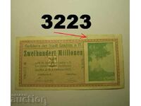 Lauffen 200 Million Mark 1923 Germany