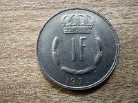 Luxemburg - 1 franc (1973)