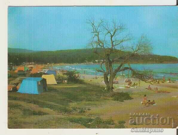 Картичка  България  Приморско Къмпинг "Перла" 5*