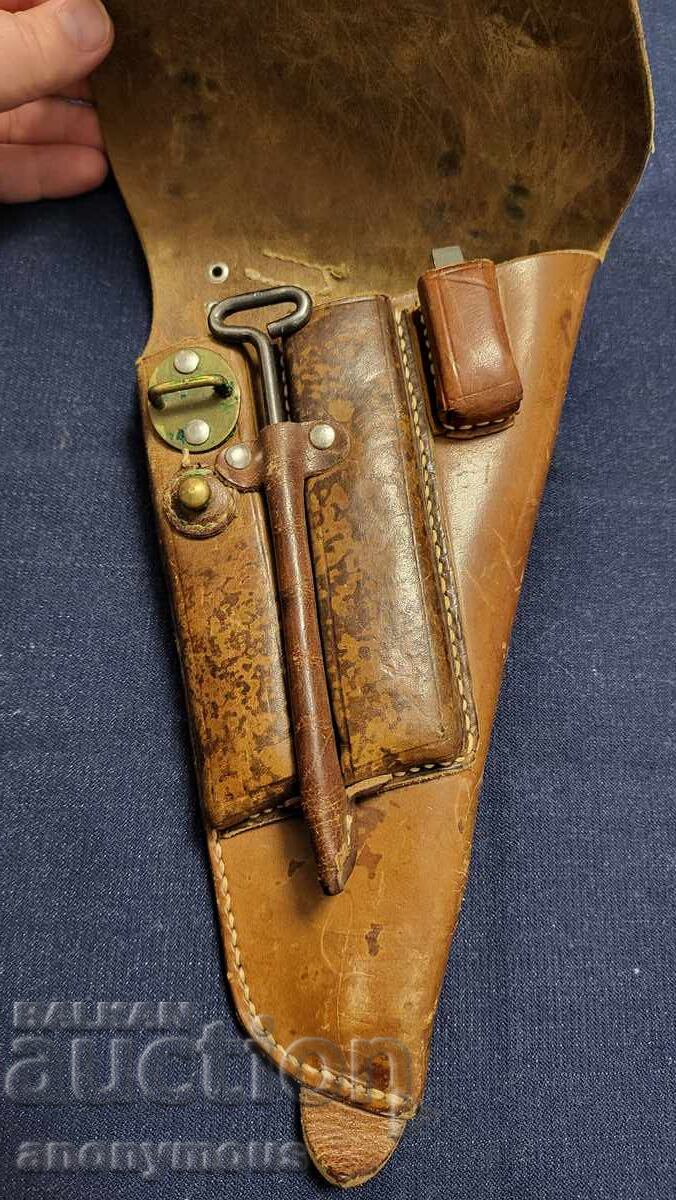 Δημοπρασία Θήκη για φινλανδικό "Luger" M35 Lahti σετ