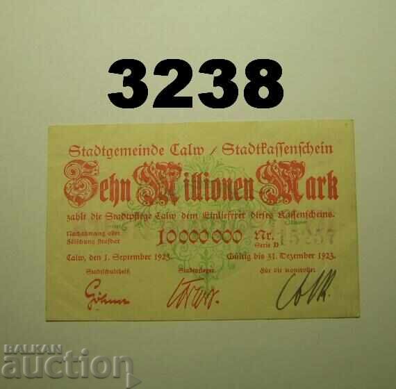 Καλβ 10 εκατομμύρια μάρκα 1923 Γερμανία Καλβ 10 εκατομμύρια μάρκα 1923 Γερμανία