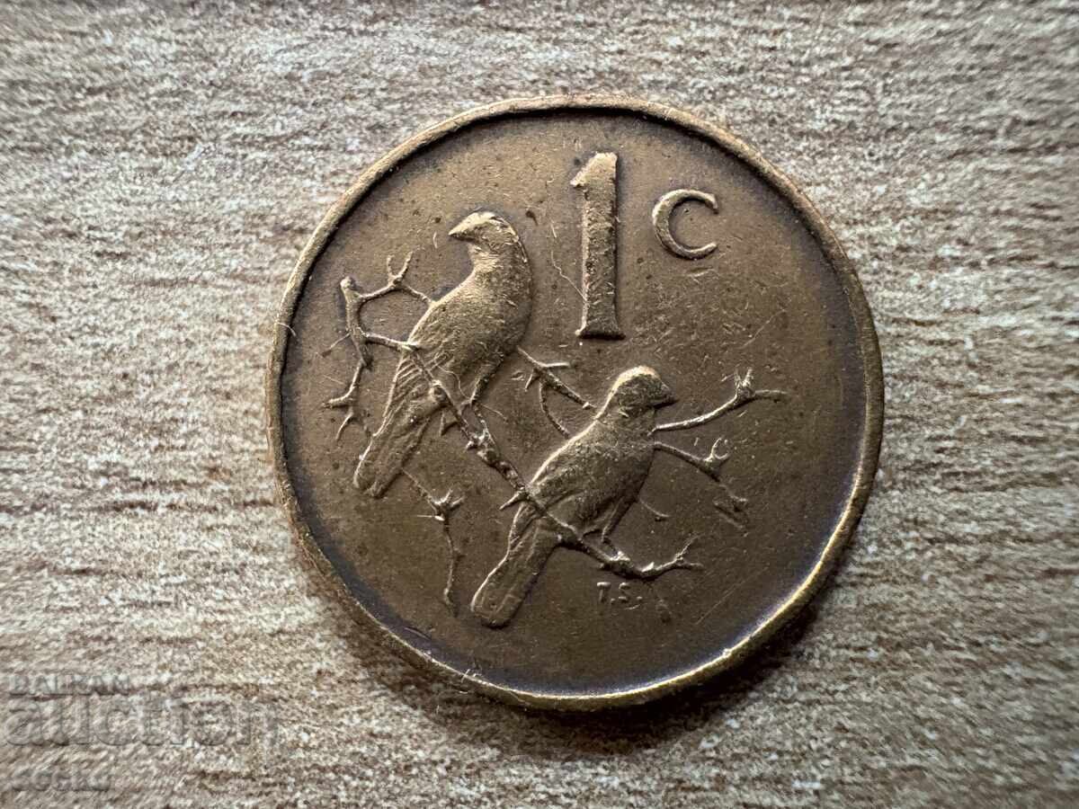 ЮАР - 1 цент (1966) - SOUTH AFRICA ЮАР - 1 цент (1966) - SOUTH AFRICA